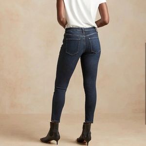 Banana Republic Mid+Rise Skinny Jean - Dark Indigo